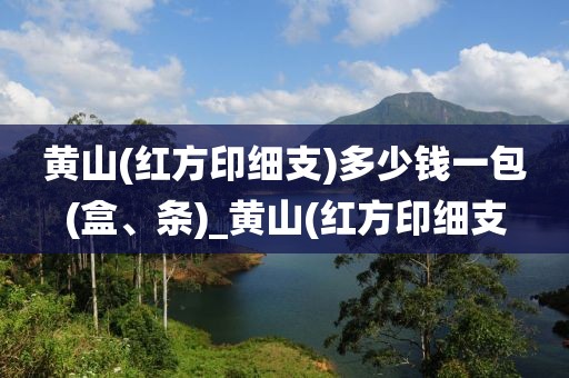 黄山(红方印细支)多少钱一包(盒、条)_黄山(红方印细支