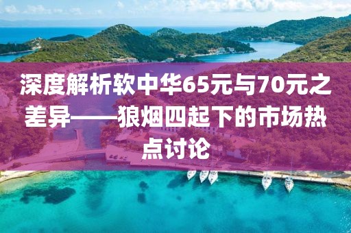 深度解析软中华65元与70元之差异——狼烟四起下的市场热点讨论