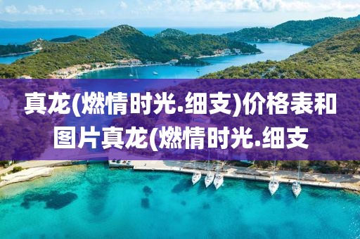 真龙(燃情时光.细支)价格表和图片真龙(燃情时光.细支