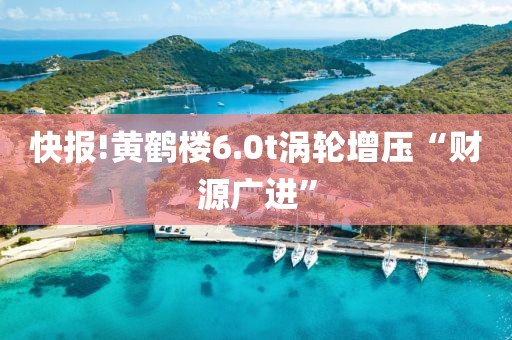 快报!黄鹤楼6.0t涡轮增压“财源广进”