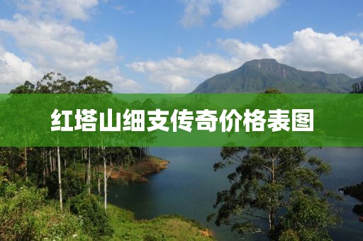 红塔山细支传奇价格表图