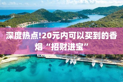 深度热点!20元内可以买到的香烟“招财进宝”