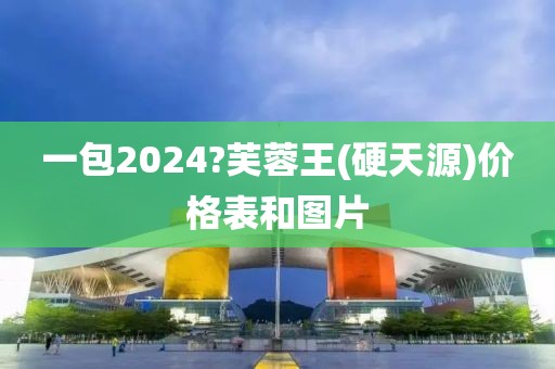 一包2024?芙蓉王(硬天源)价格表和图片