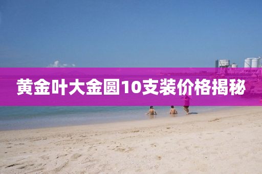 黄金叶大金圆10支装价格揭秘