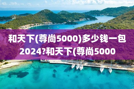 和天下(尊尚5000)多少钱一包2024?和天下(尊尚5000